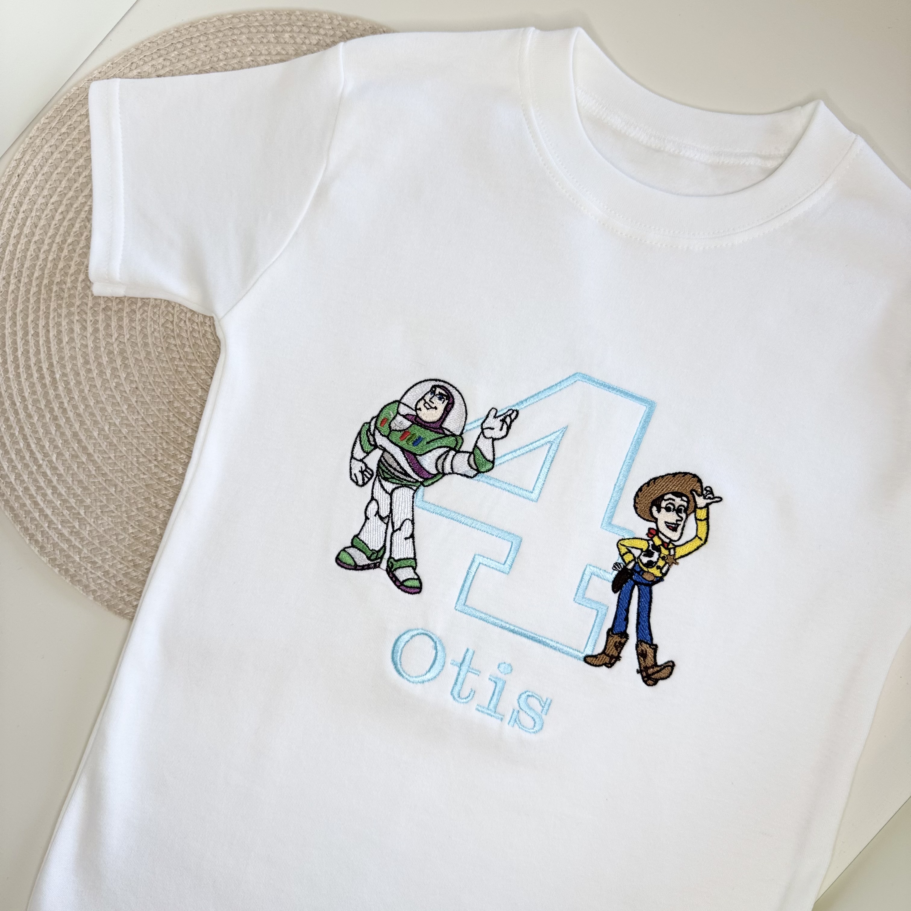 Personalised Toy Story Birthday T-Shirt