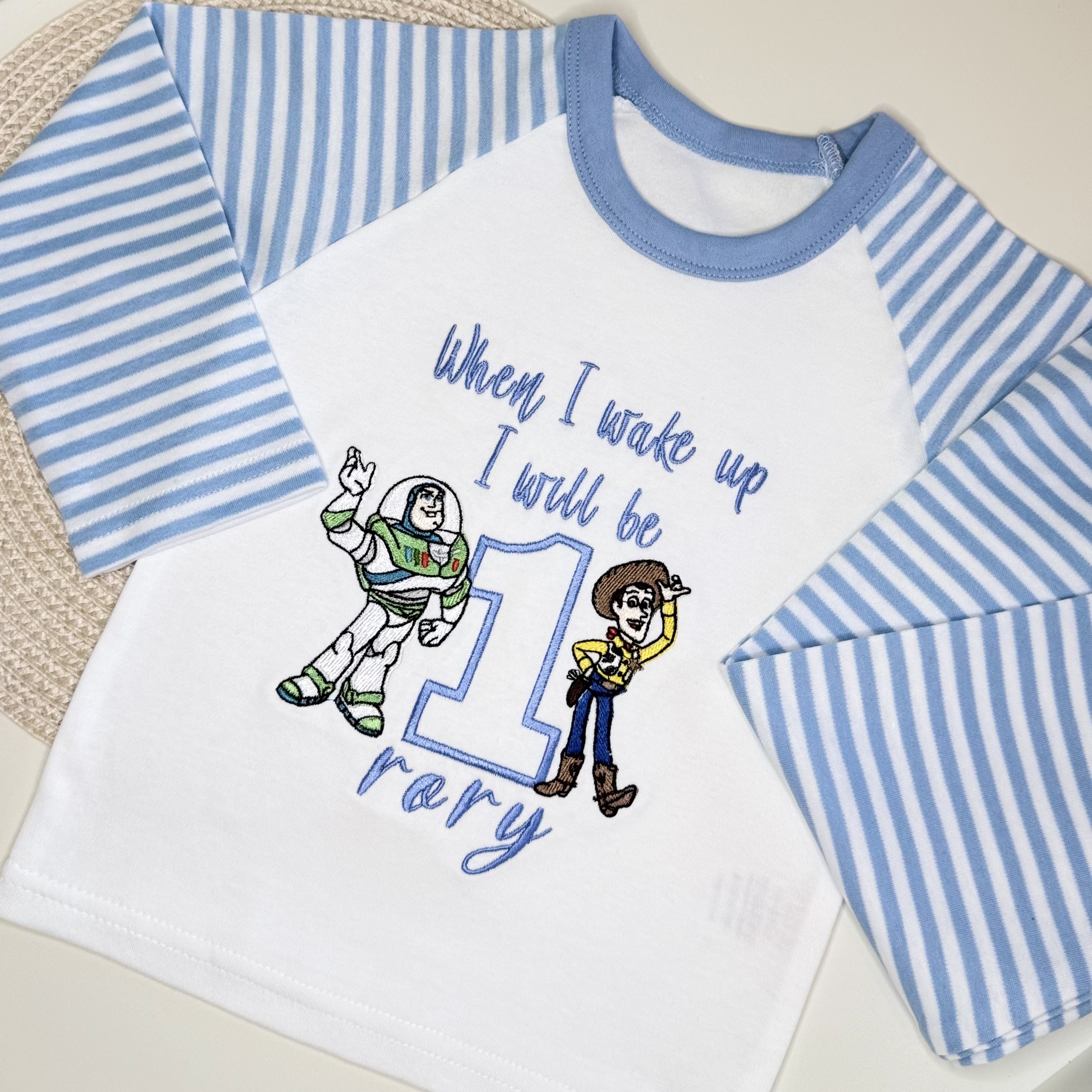 Personalised Toy Story Inspired Birthday Pyjamas