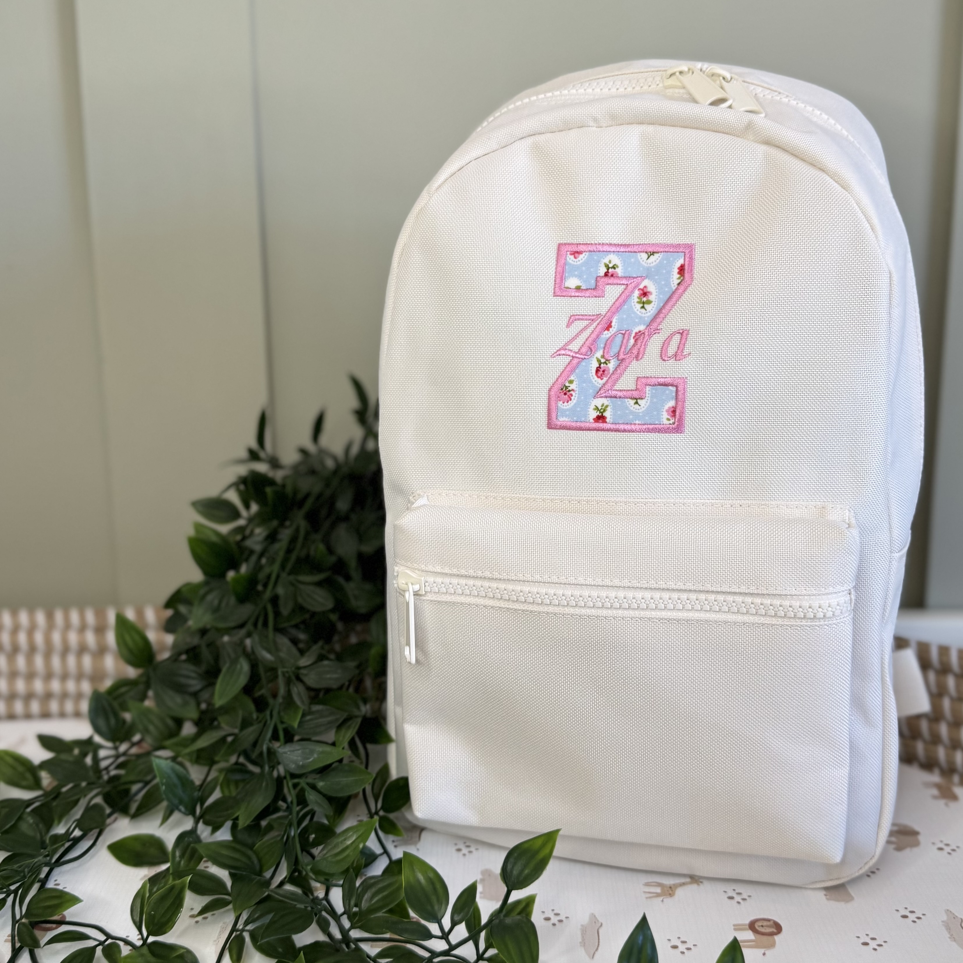 Personalised Initial Letter Backpack