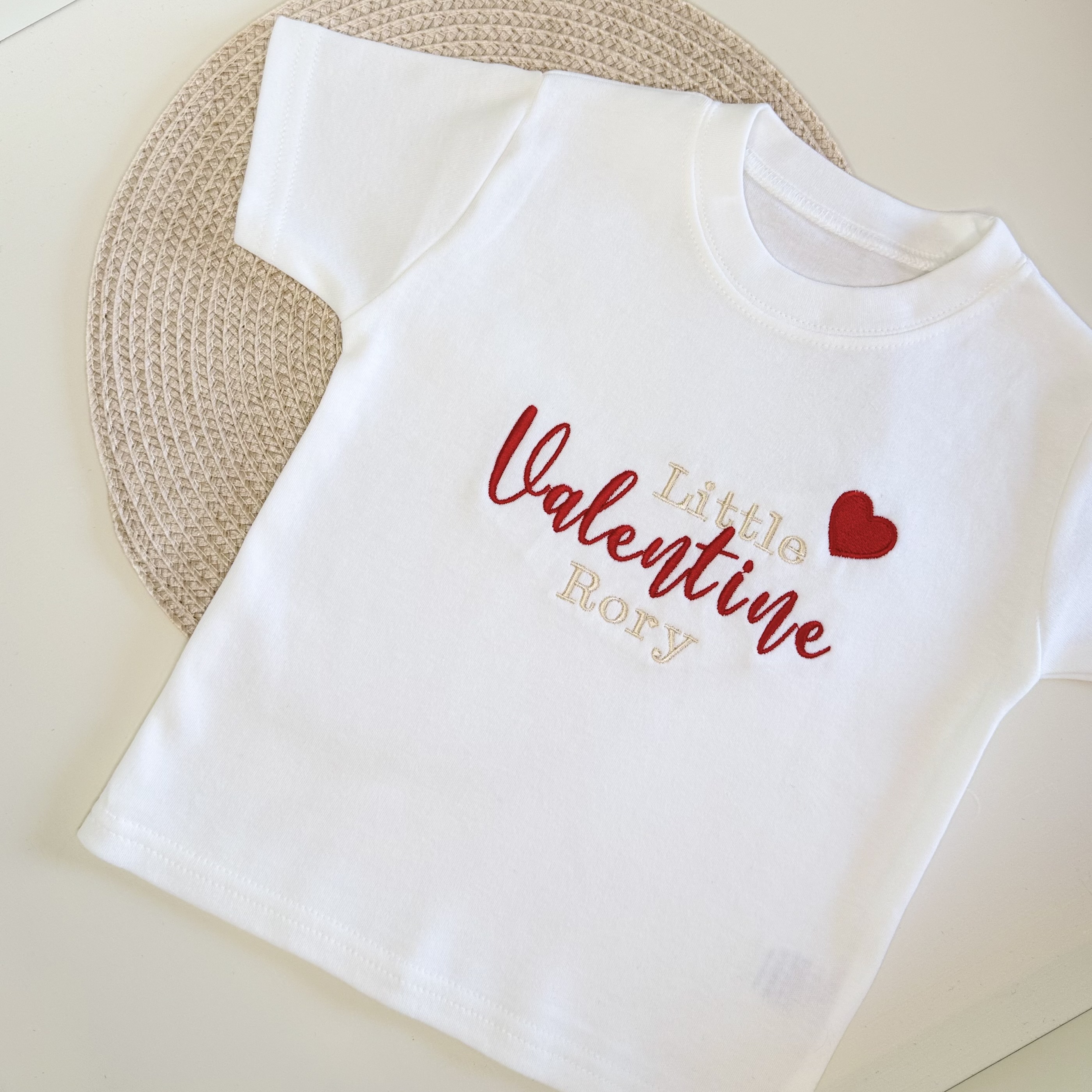 Personalised 'Little Valentine' T-shirt