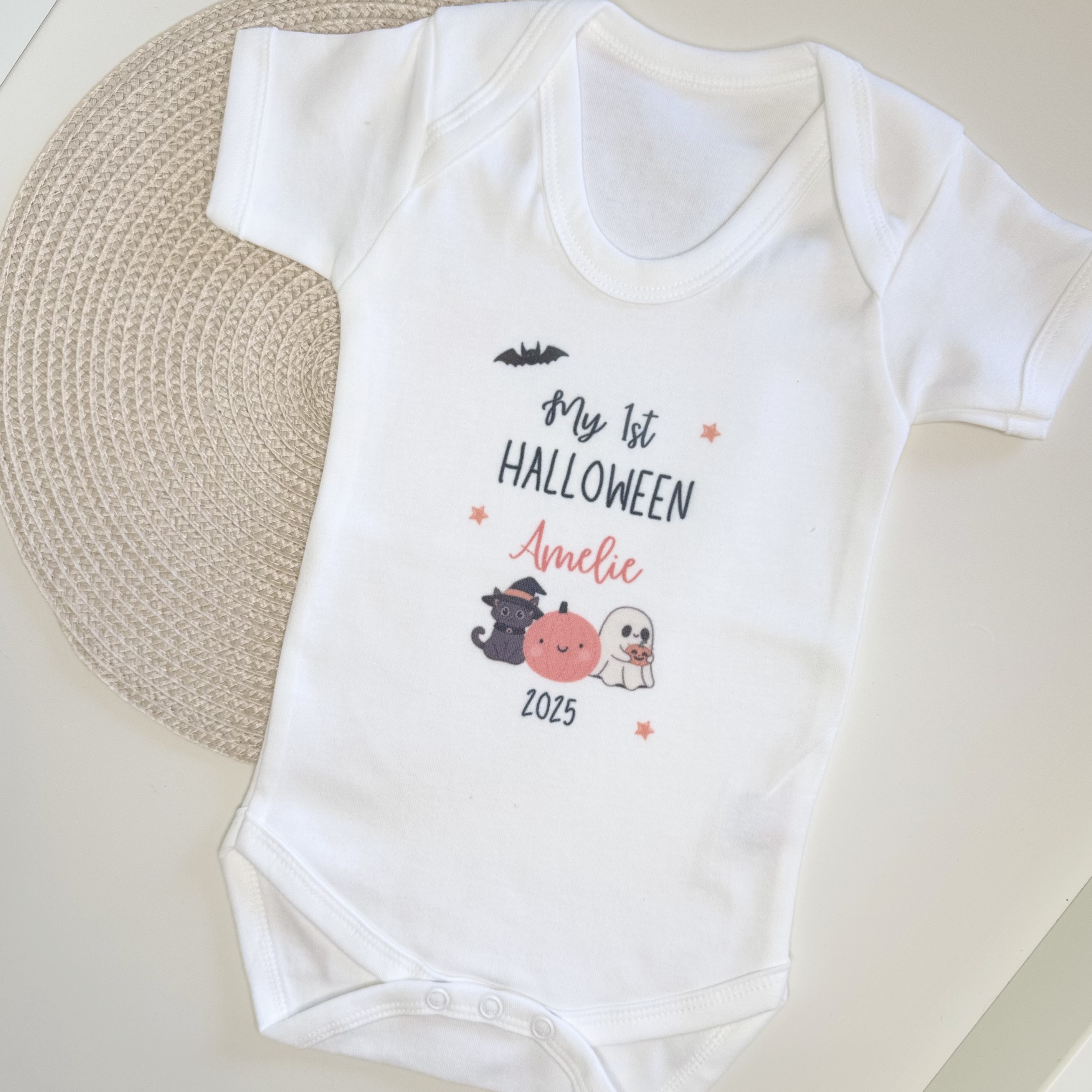 Personalised 'My 1st Halloween' Bodysuit