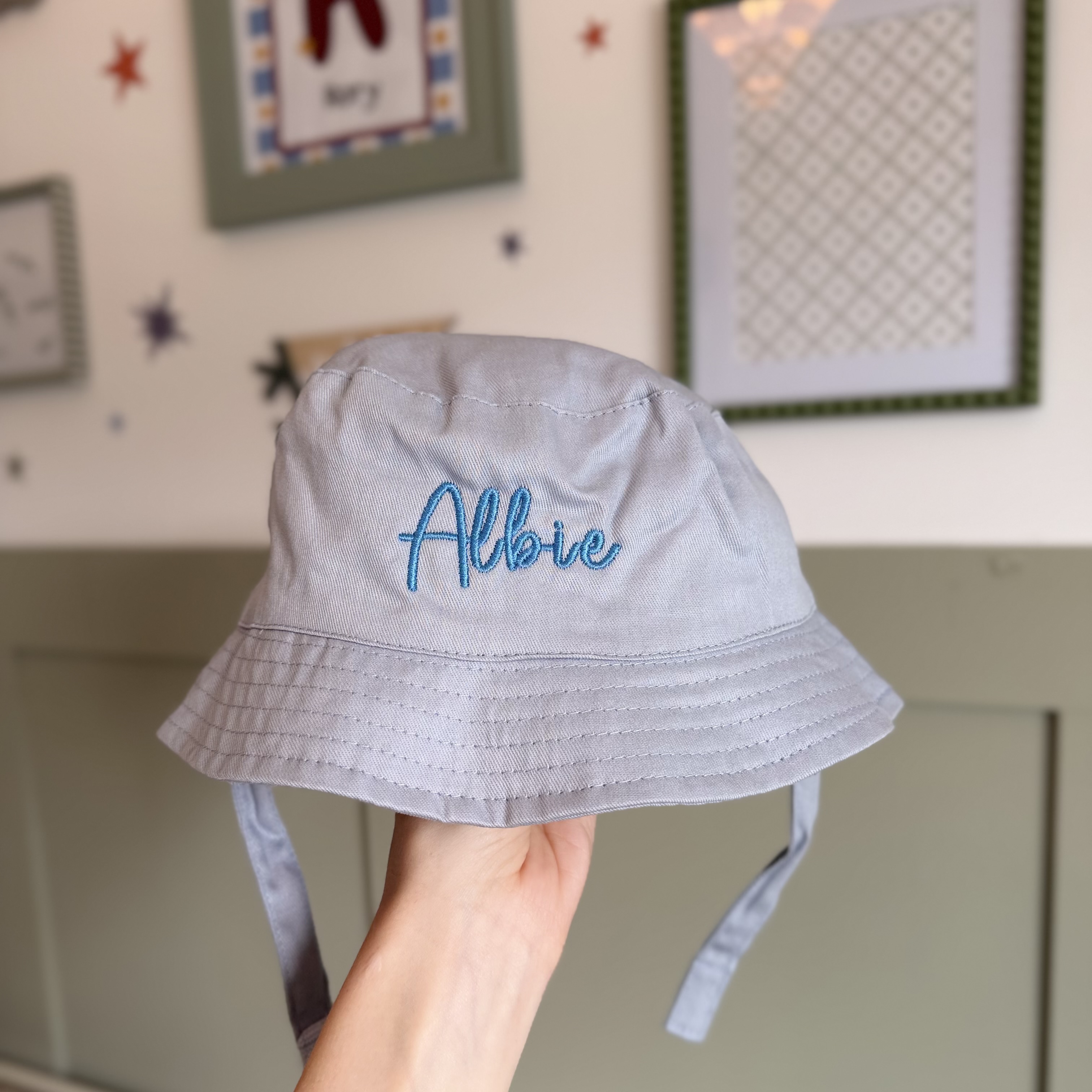 Personalised Embroidered Bucket Hat 