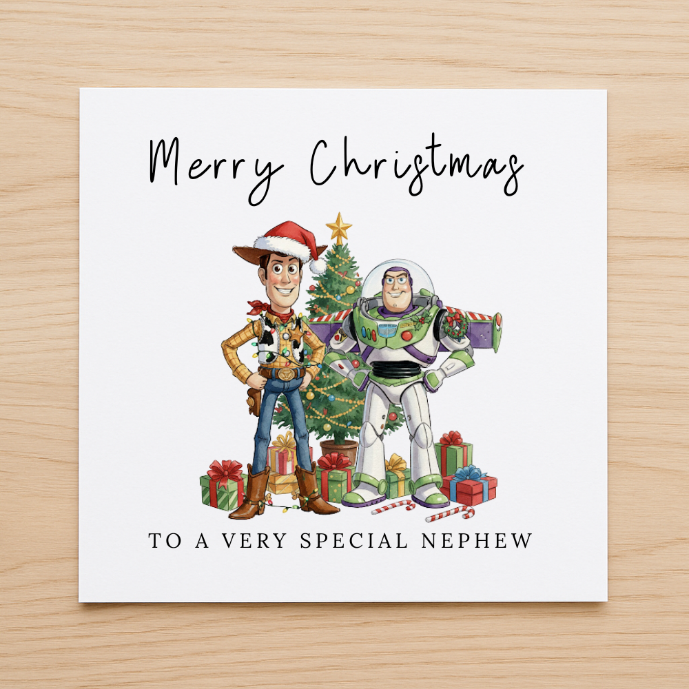Toy Story Christmas Card