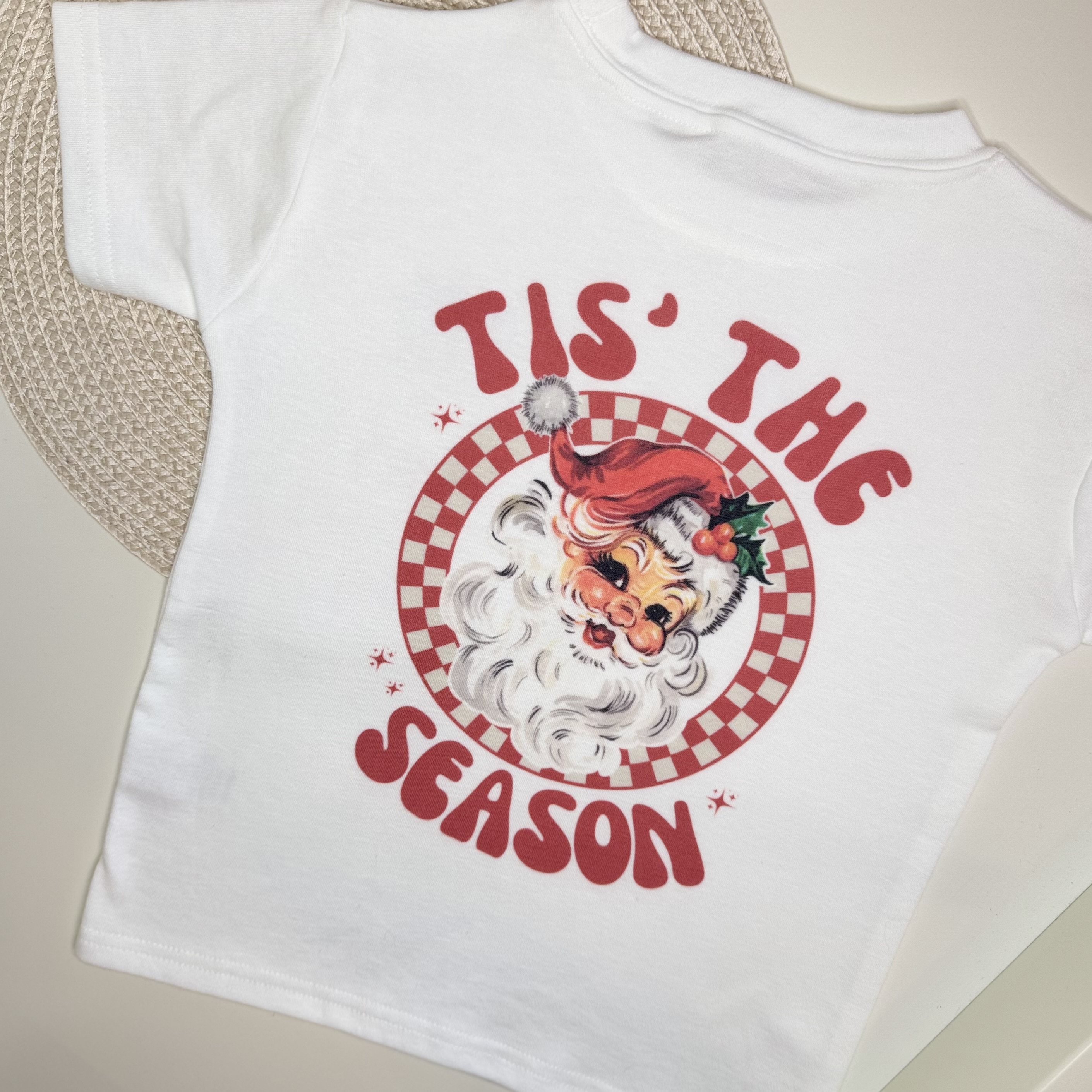 Personalised Christmas Santa T-shirt