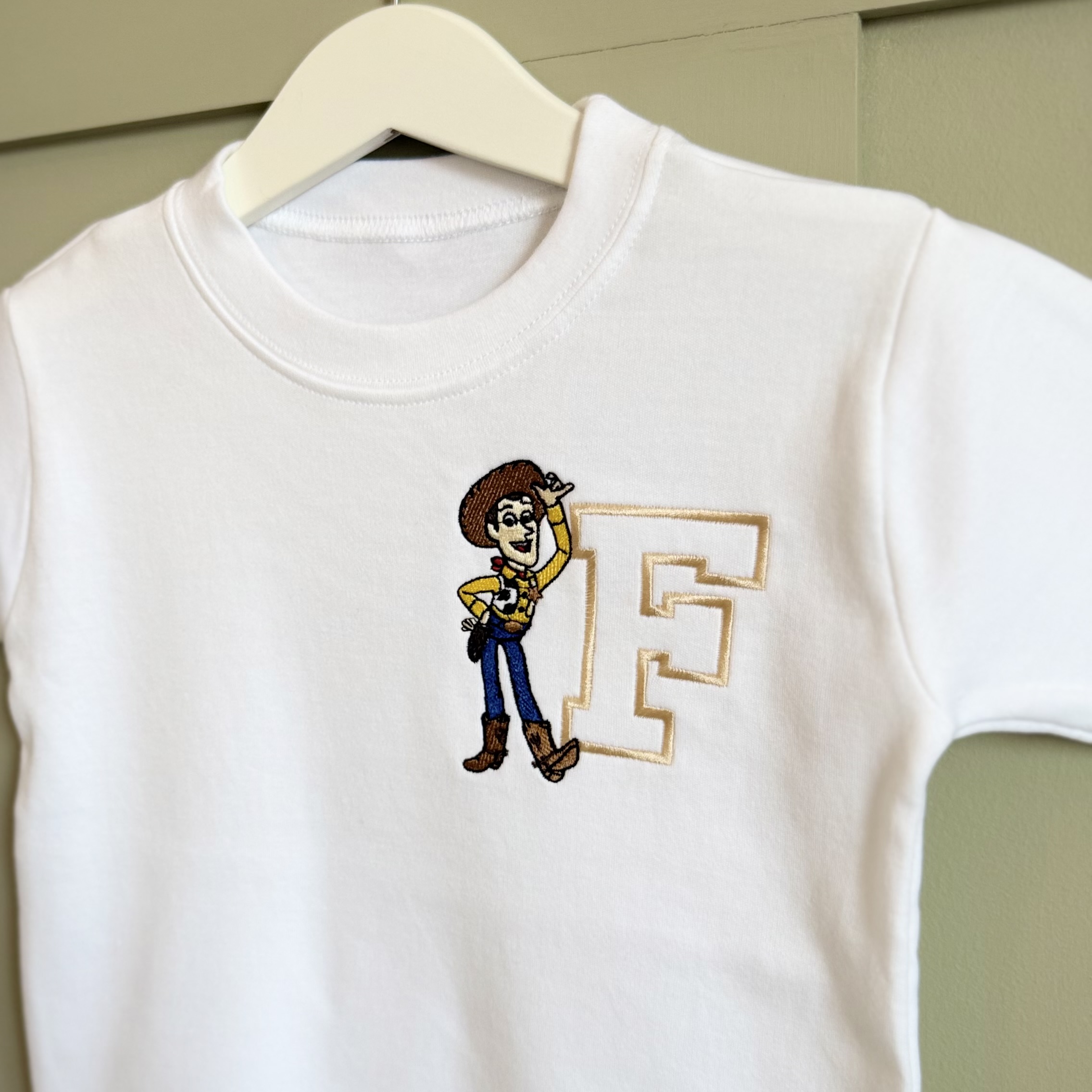 Personalised Initial Toy Story T-shirt