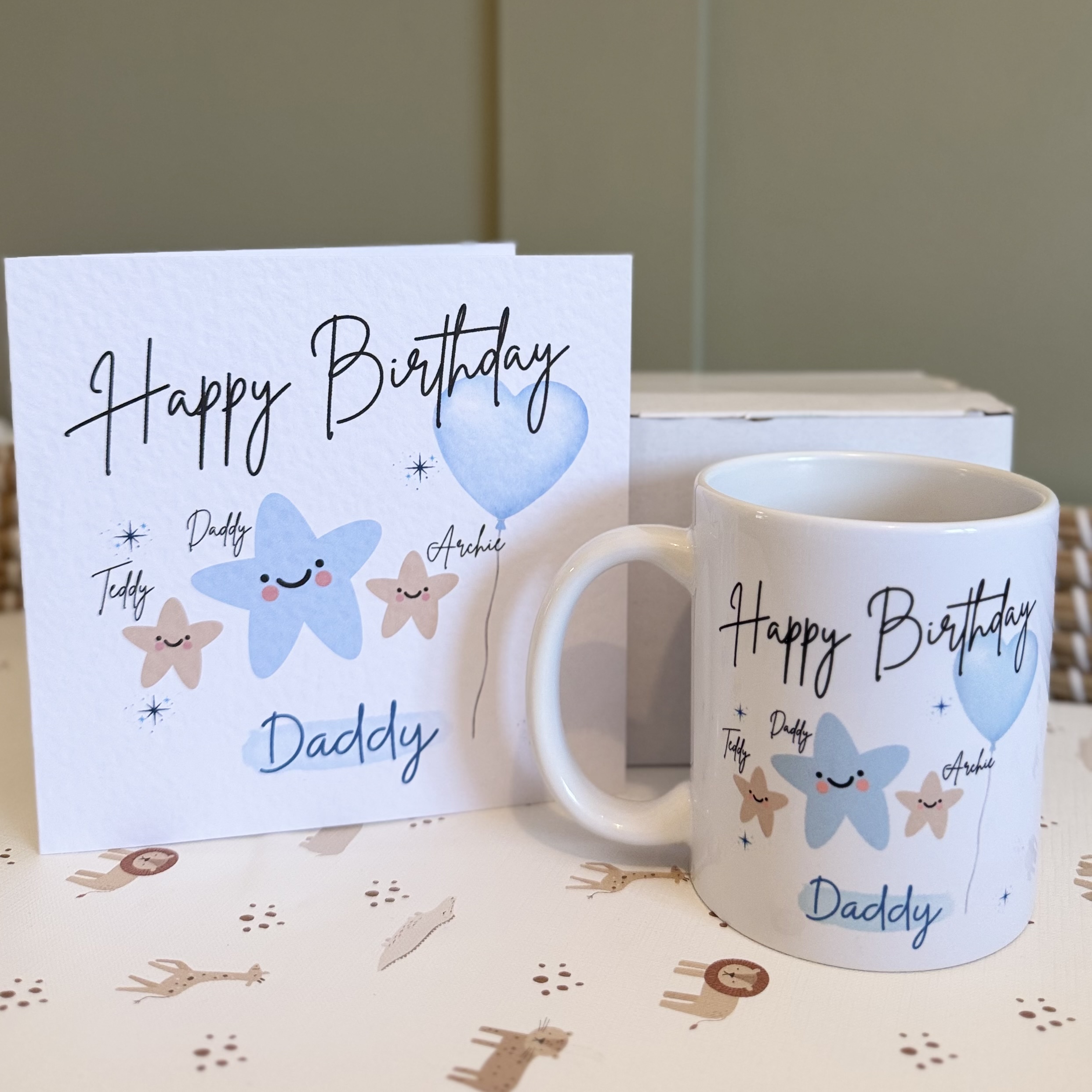 Personalised Happy Birthday Daddy Mug