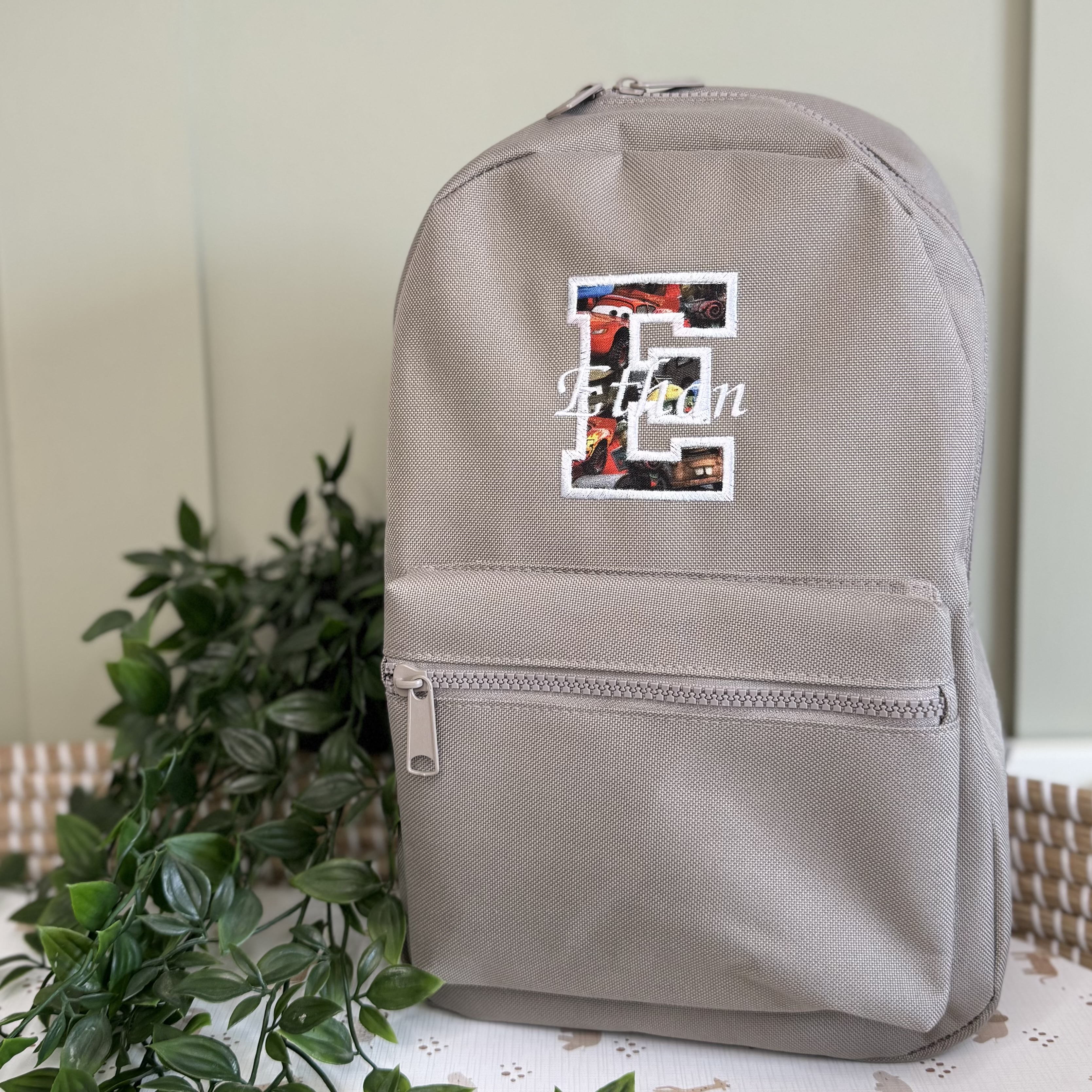 Personalised Initial Letter Backpack