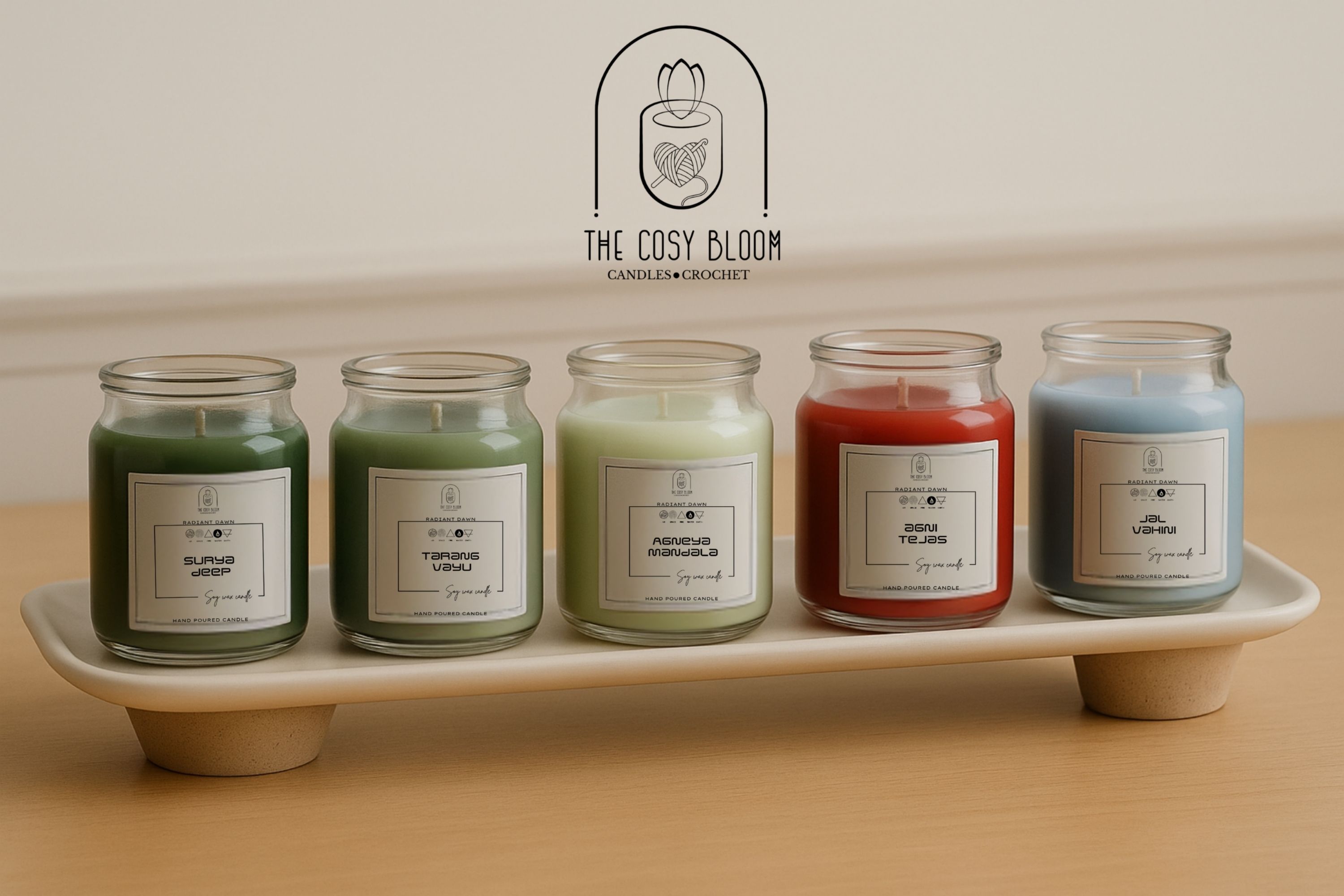 EAST - Direction Candles - Panch Dik Samhita