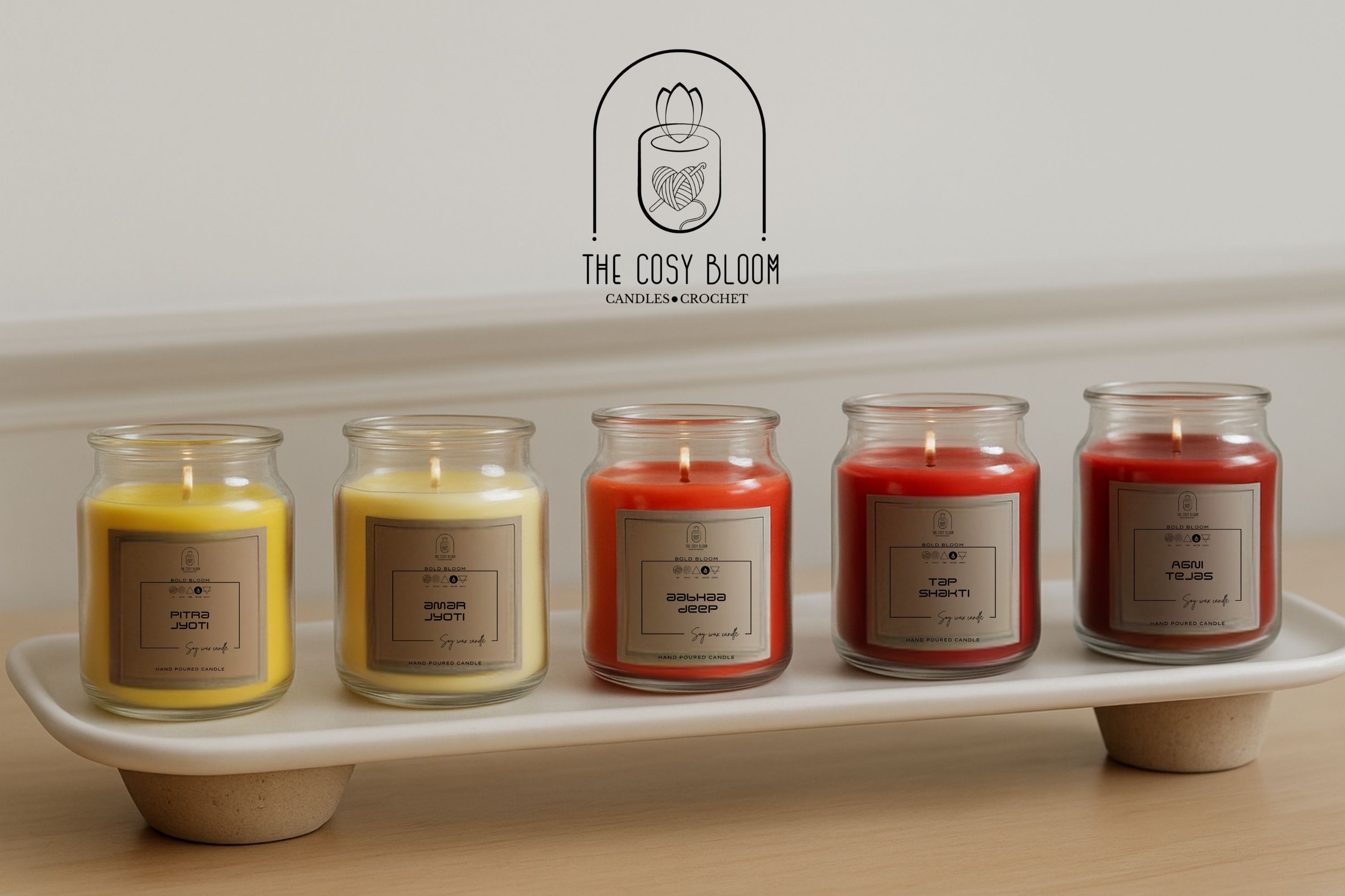 SOUTH - Direction Candles - Pancha Dik Samhita