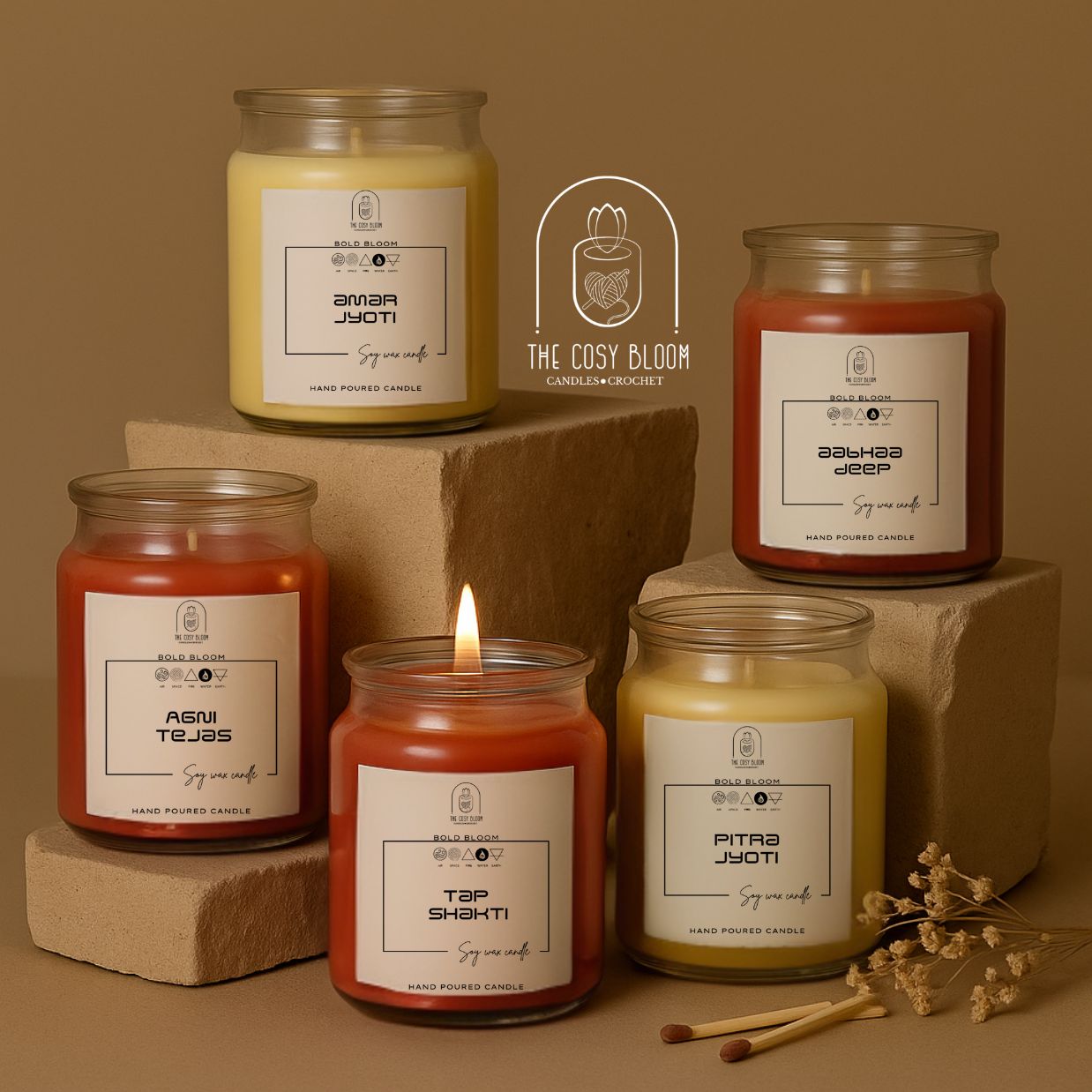 SOUTH - Direction Candles - Pancha Dik Samhita