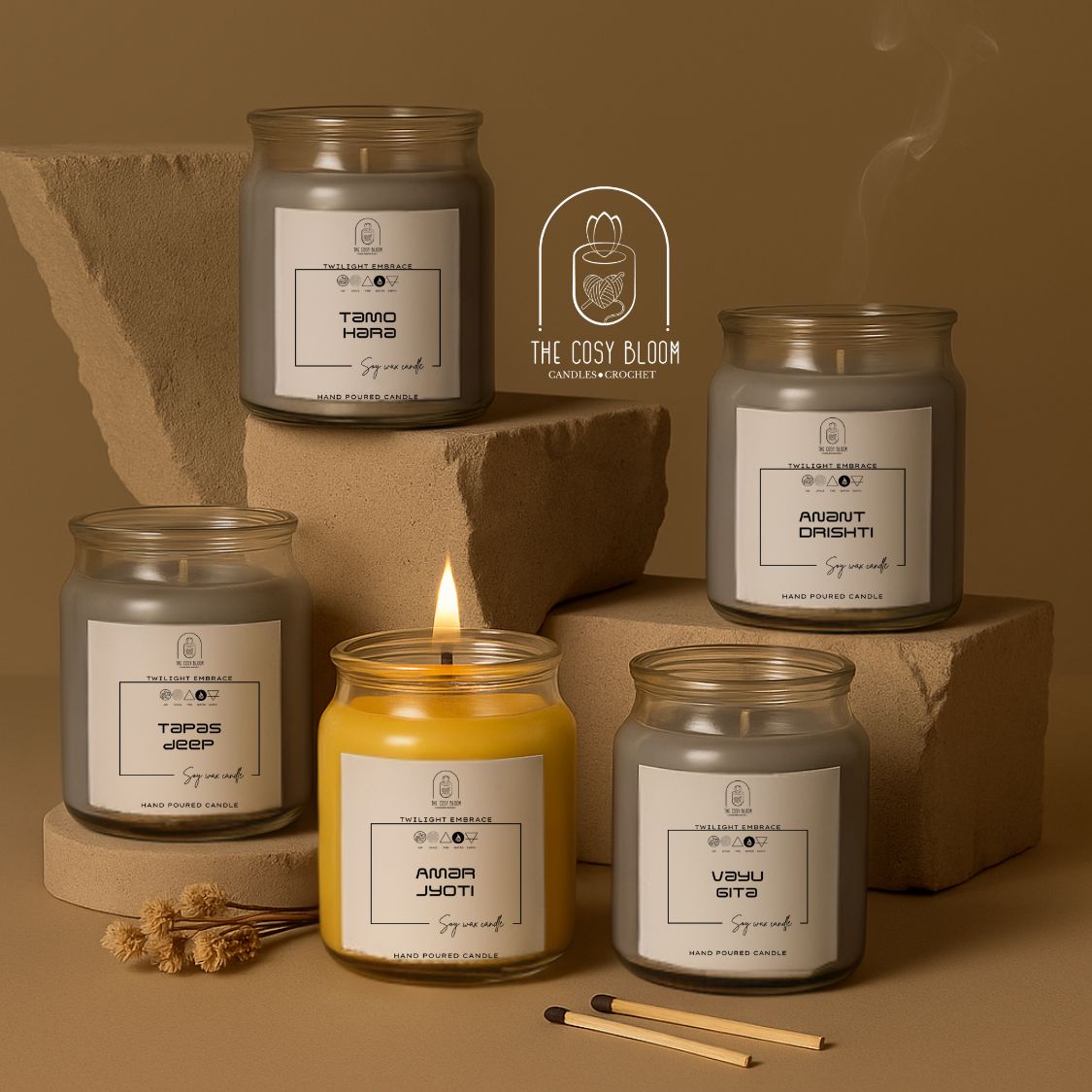 WEST - Direction Candles - Pancha Dik Samhita