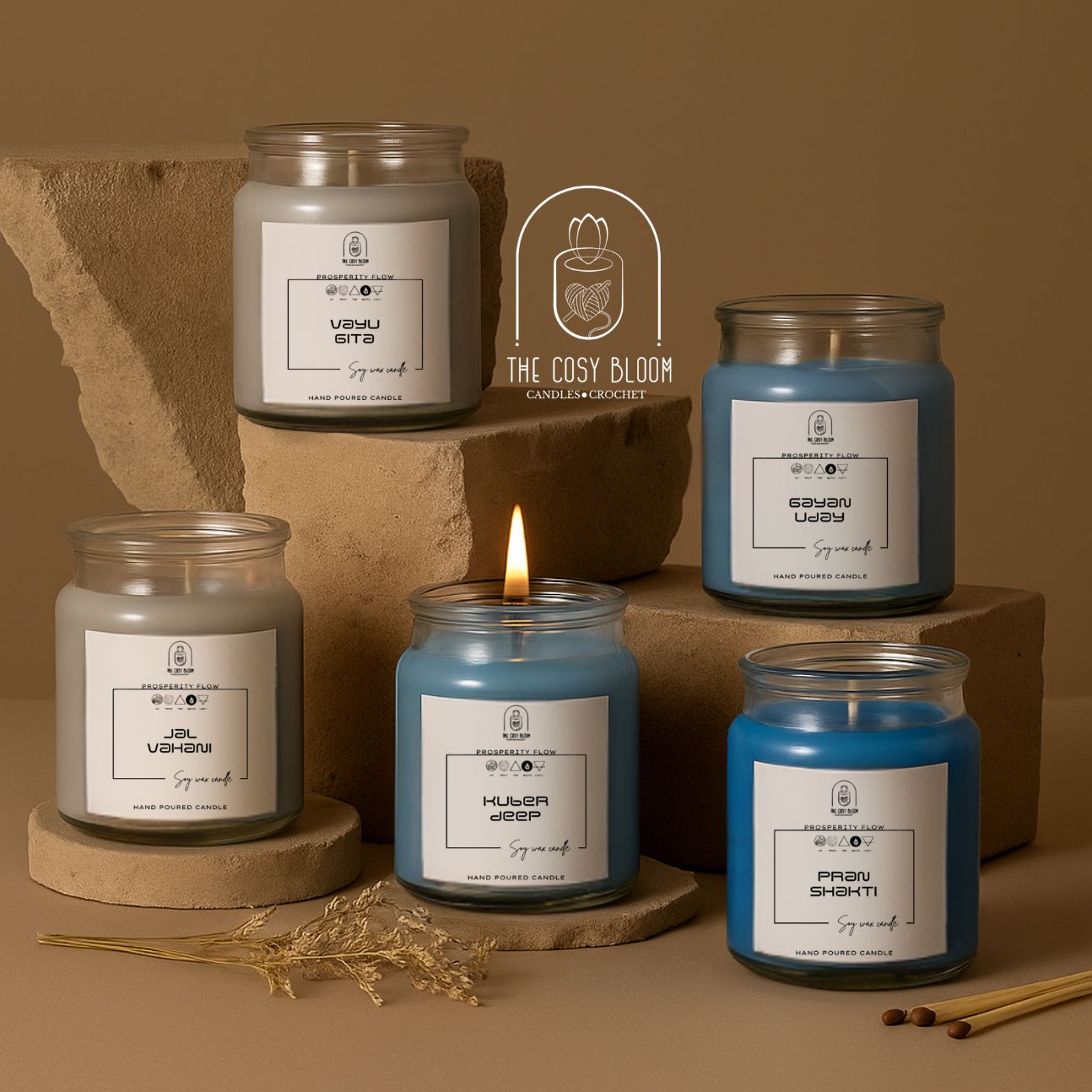 NORTH - Direction Candles - Panch Dik Samhita