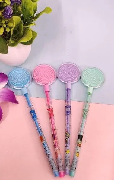 Colorful Spiral Pens