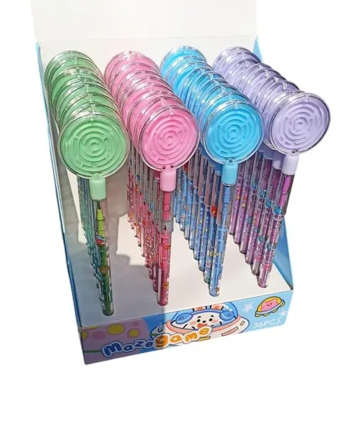 Colorful Spiral Pens