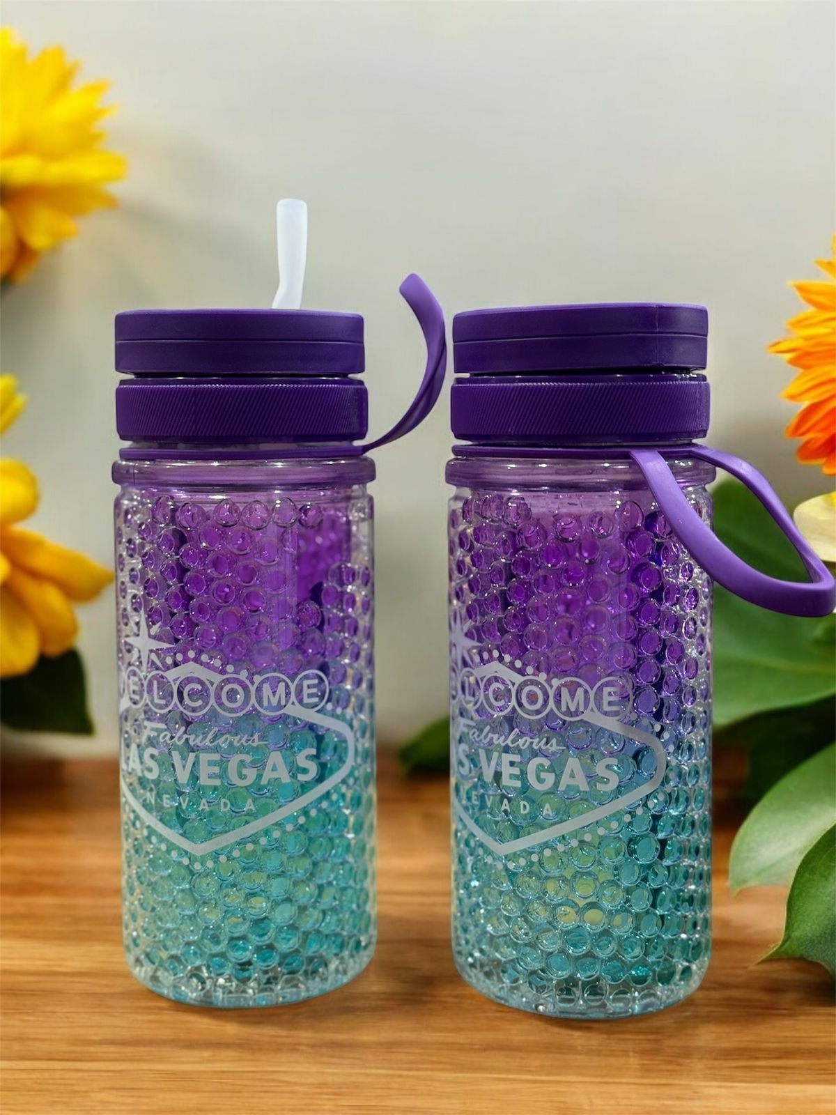 Las Vegas Souvenir Water Bottles