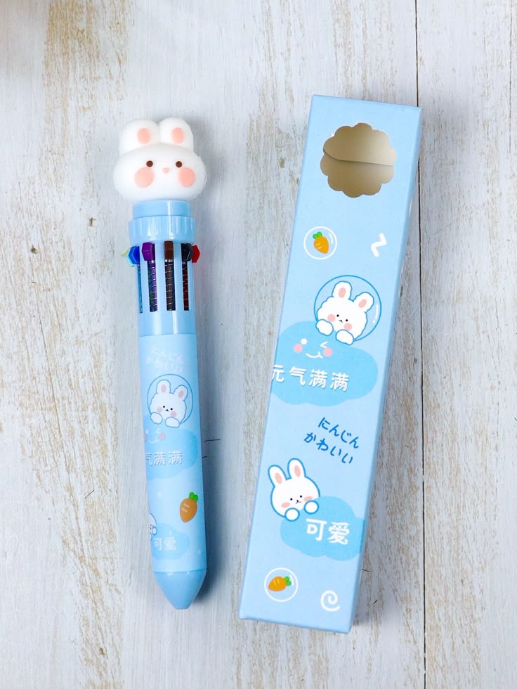 Cute Bunny Multi-Color Pen