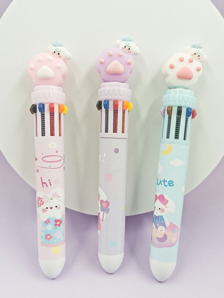 Cute Bunny Multi-Color Pen