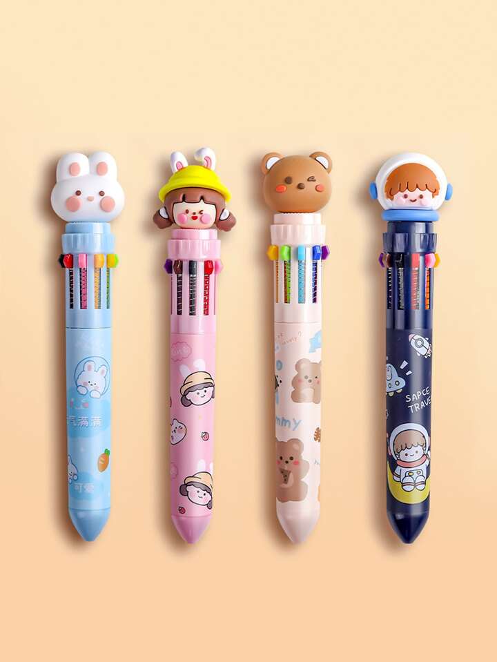 Cute Bunny Multi-Color Pen