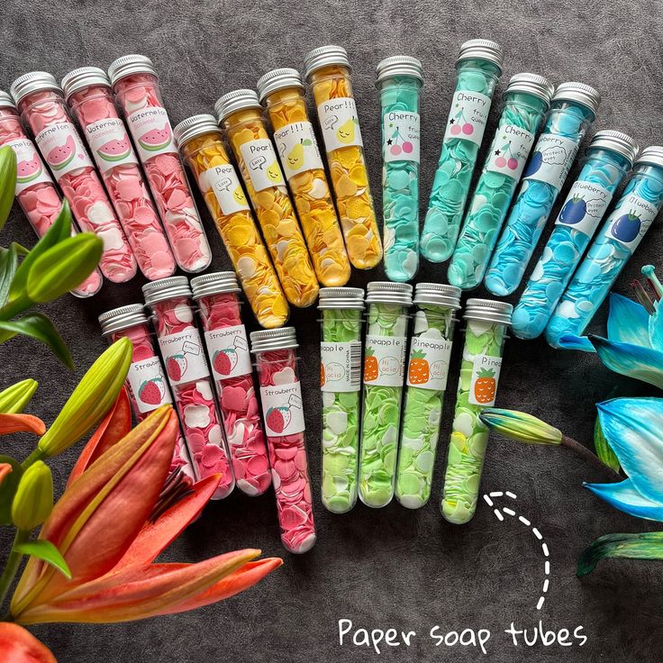 Paper Soap Tubes