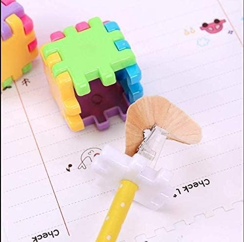 Colorful Puzzle Pencil Sharpener