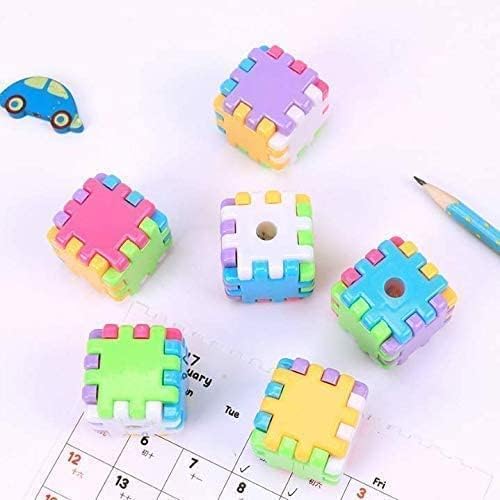 Colorful Puzzle Pencil Sharpener