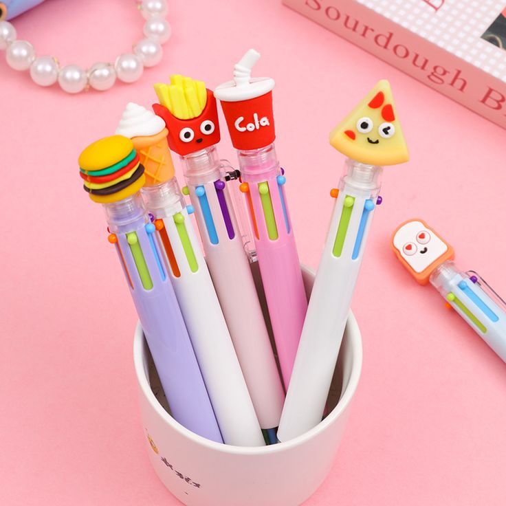 Cute Cartoon Food Pens