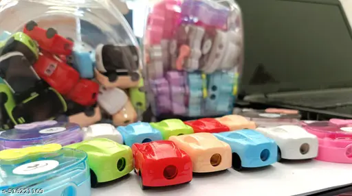 Assorted Car Pencil Sharpeners