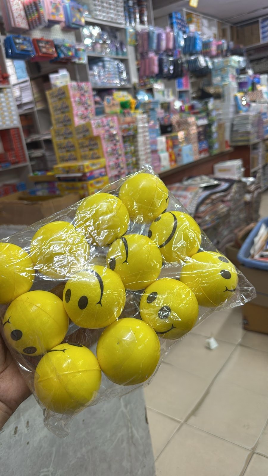 Smiley Face Stress Balls