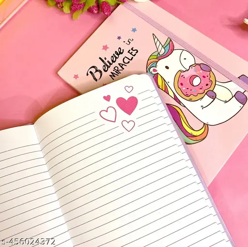 Unicorn-Themed Notebook