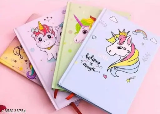Unicorn-Themed Notebook