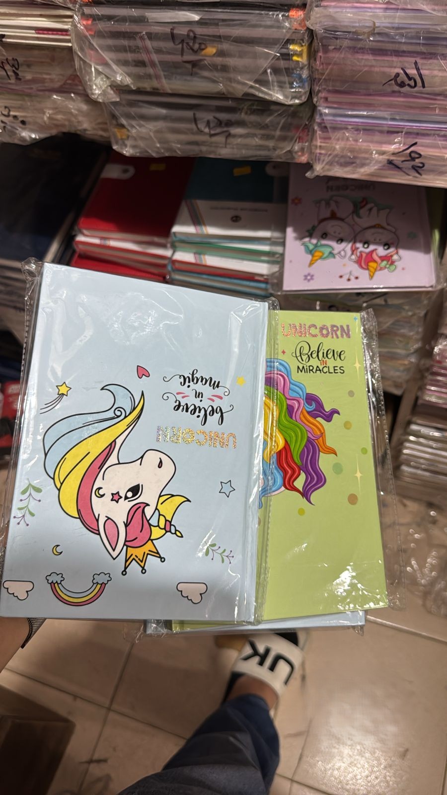 Unicorn-Themed Notebook