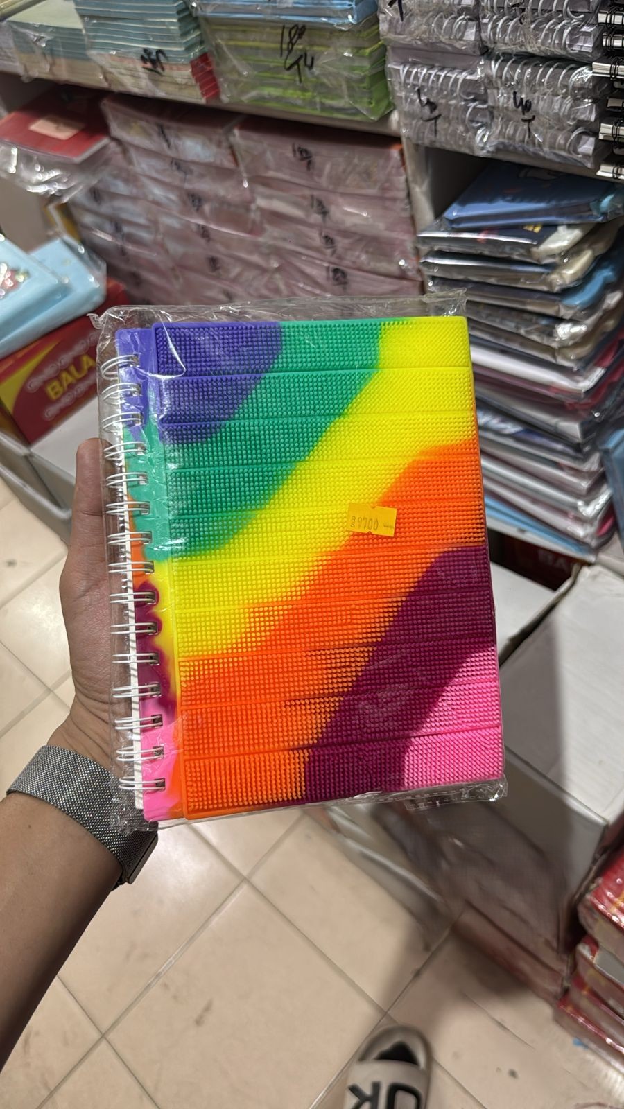 Colorful Spiral Notebook