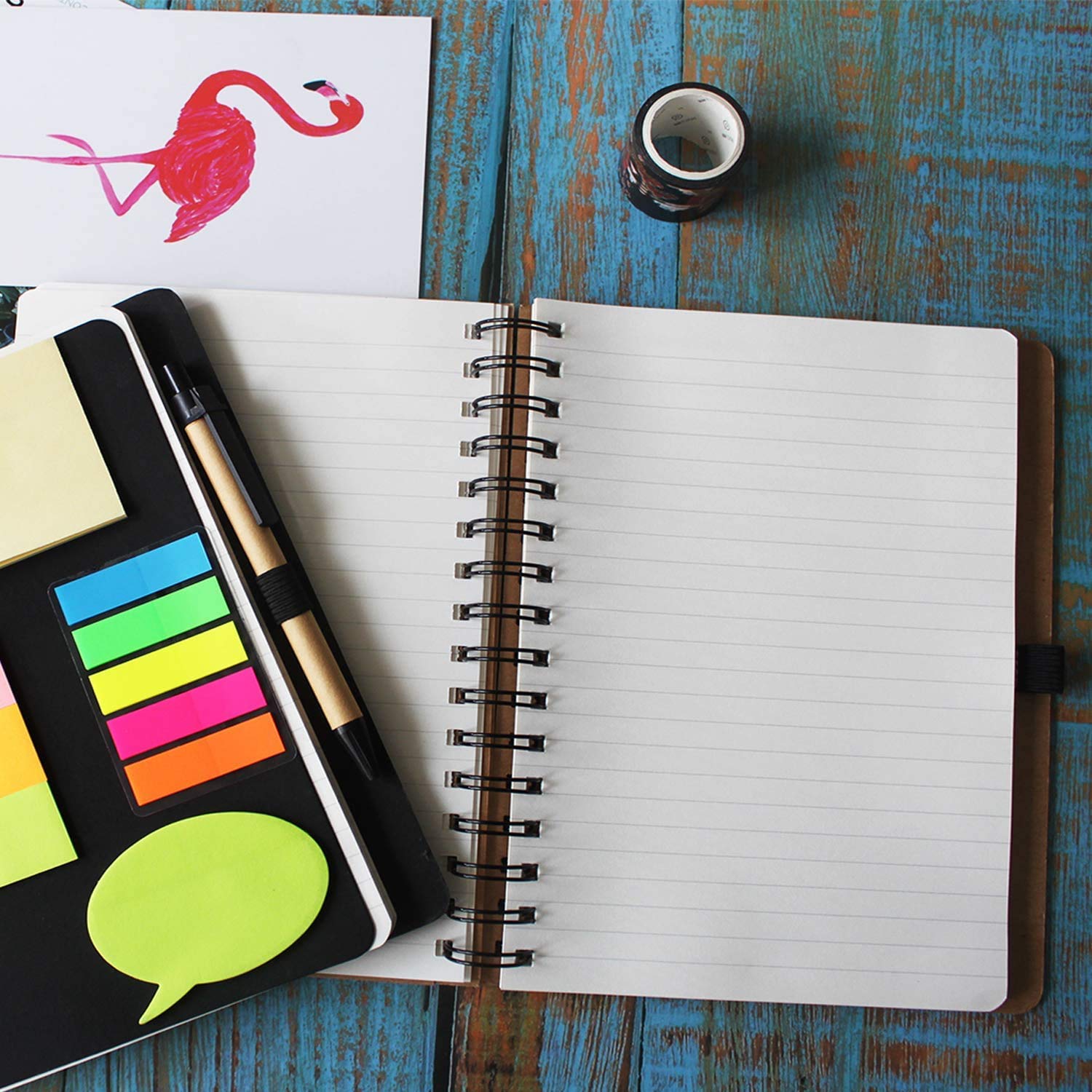 Eco-Friendly Spiral Notebook Set