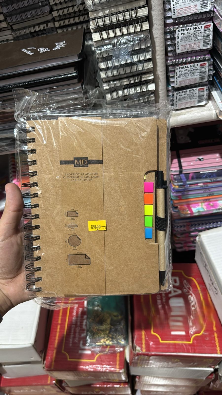 Eco-Friendly Spiral Notebook Set