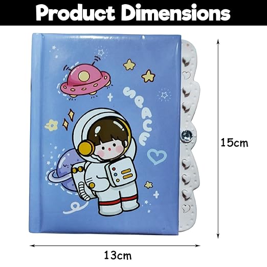 Cute Astronaut-Themed Notebook