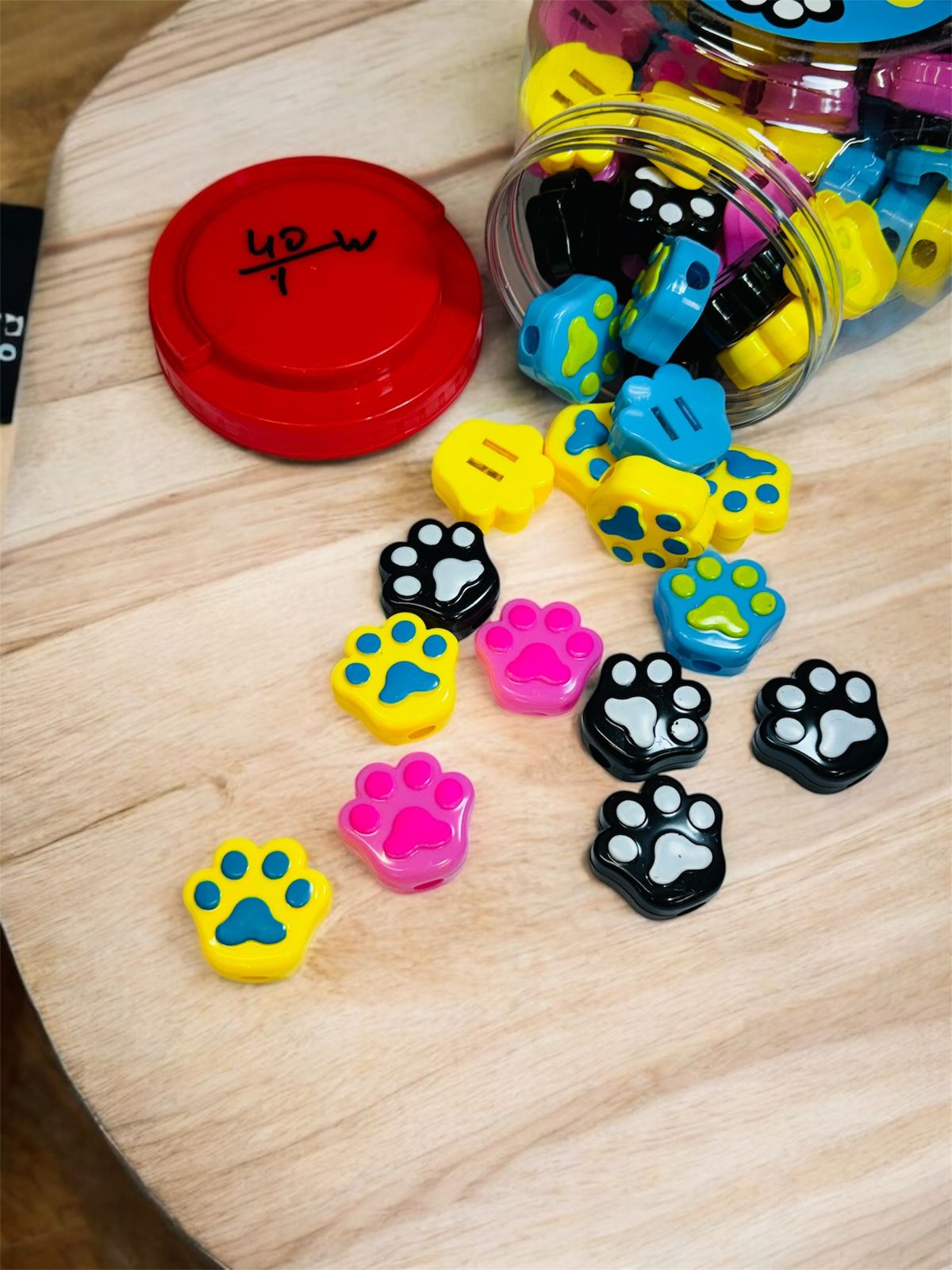 Paw Print Pencil Sharpeners