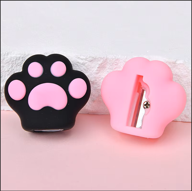 Paw Print Pencil Sharpeners