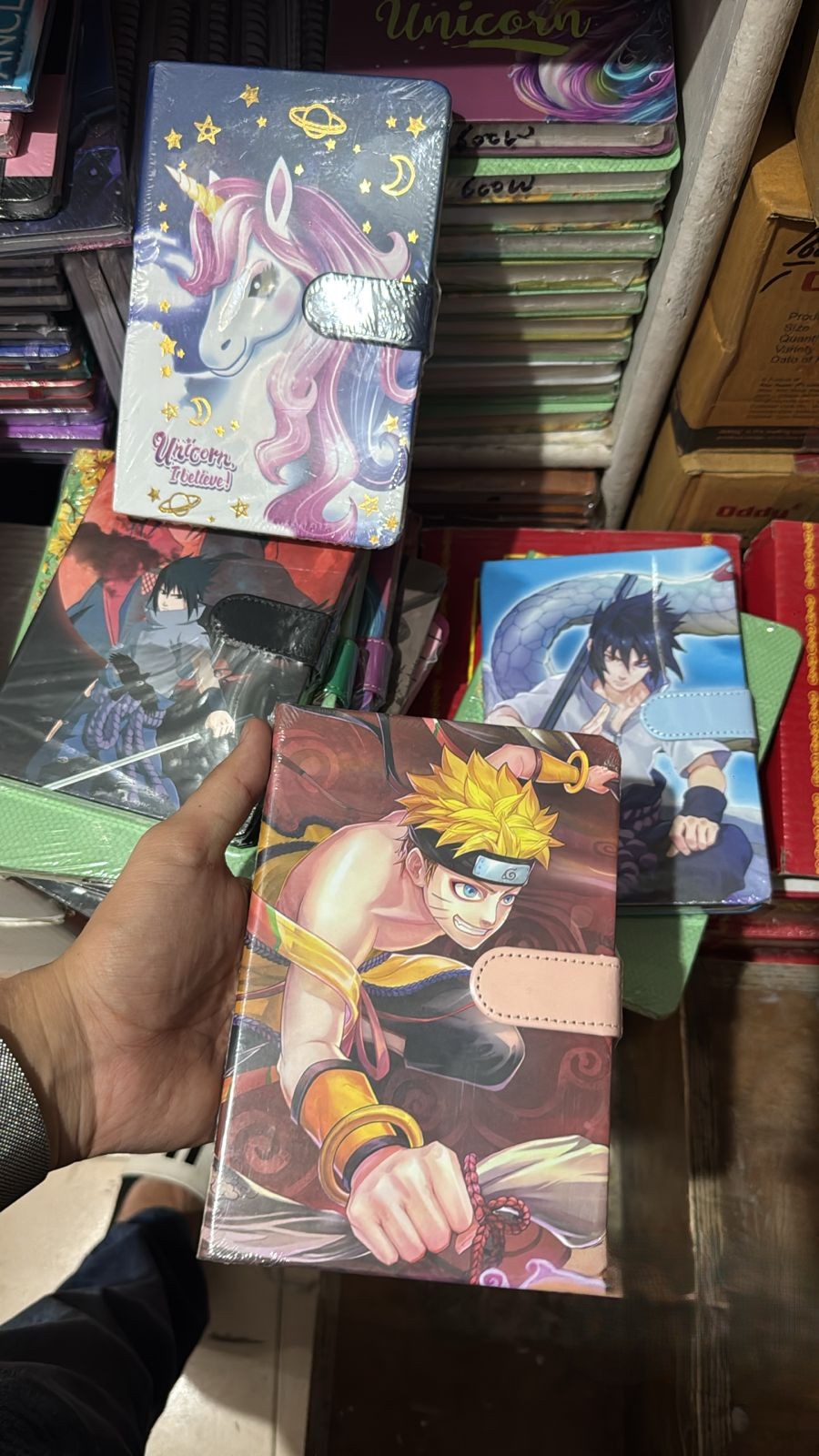 Anime Character Notebook
