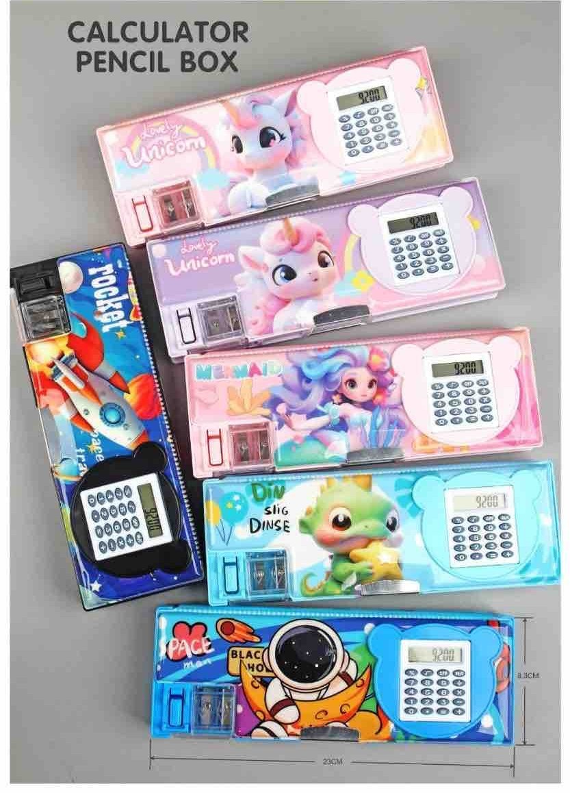 Calculator Pencil Box