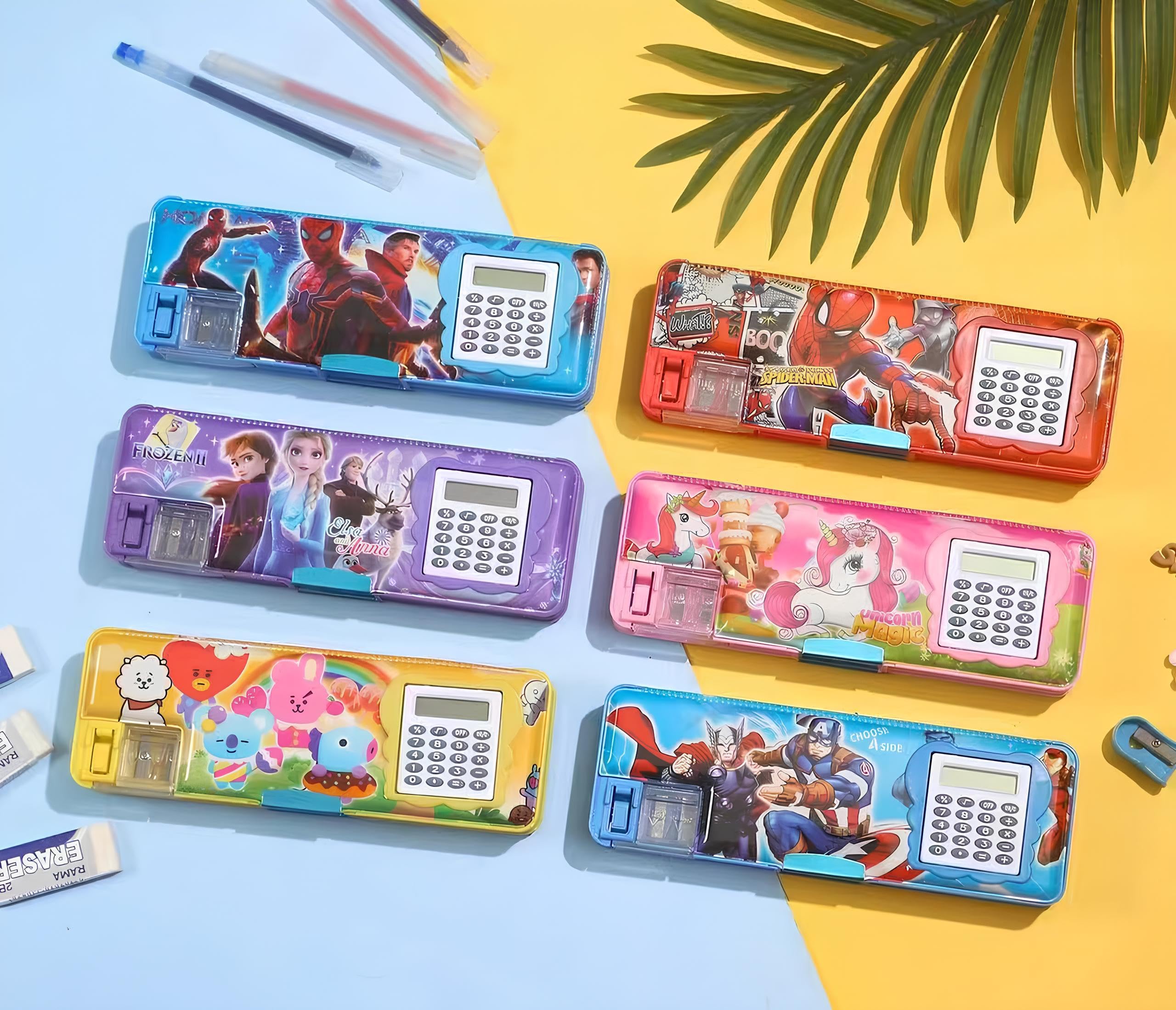 Calculator Pencil Box