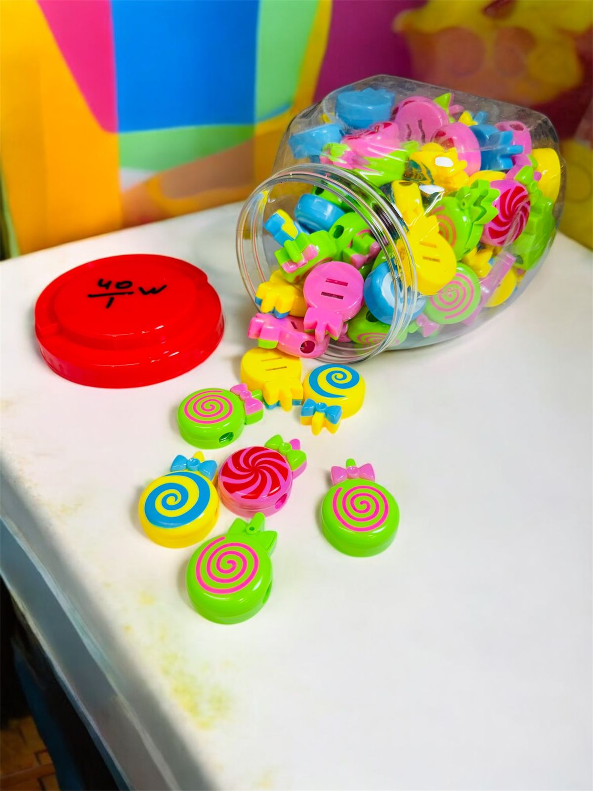 Colorful Candy-shaped Sharpener