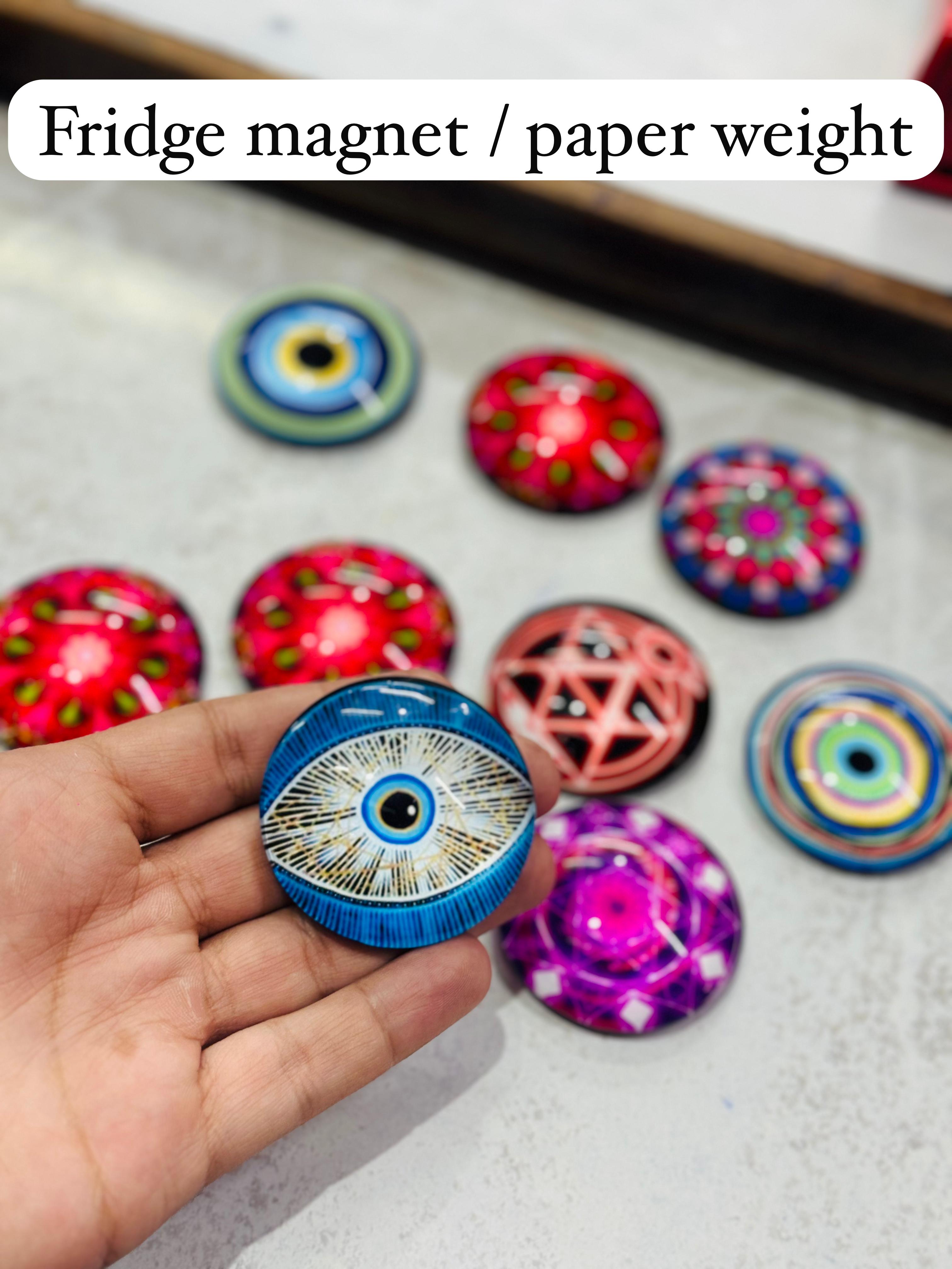 Colorful Fridge Magnets / Paper Weights
