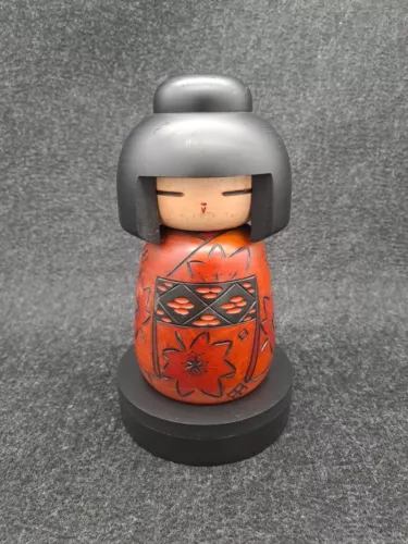 Kokeshi Japanese Doll Original Japanese Craftsmanship Wooden Figure
