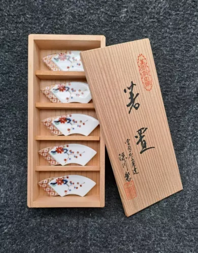 Hashioki Chopstick Set Original from Japan Chopstickrest Set of 5