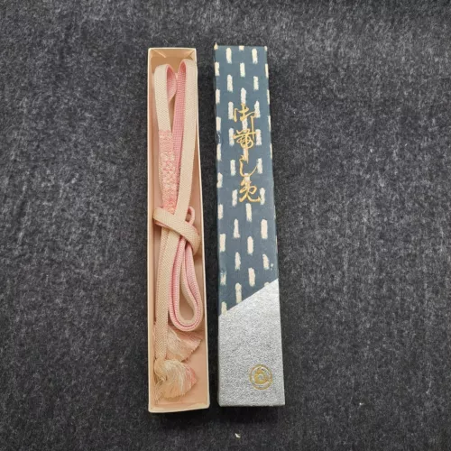 Obijime Accessory for Obi Kimono Belt Pure Silk Handmade in Original Packaging