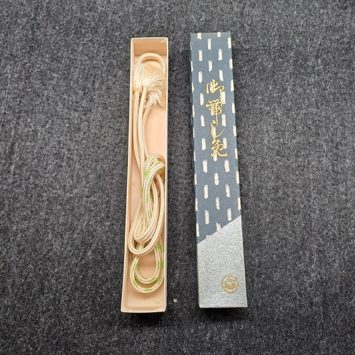 Obijime Accessory for Obi Kimono Belt Pure Silk Handmade in Original Packaging