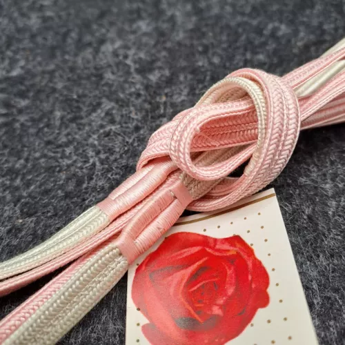Obijime Accessory for Obi Kimono Belt Pure Silk Handmade in Original Packaging