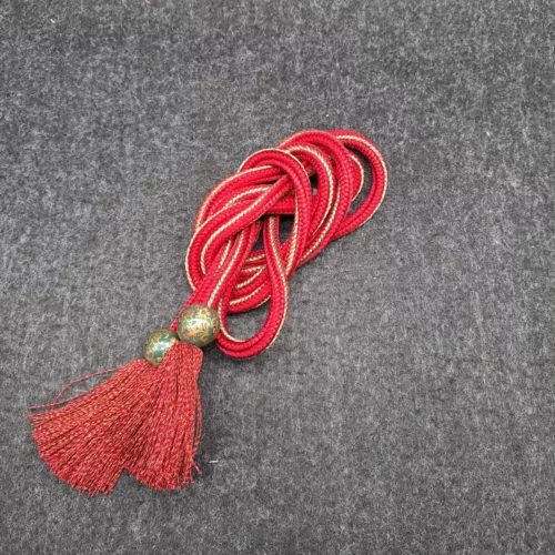 Obijime Accessory for Obi Kimono Belt Pure Silk Handmade in Original Packaging