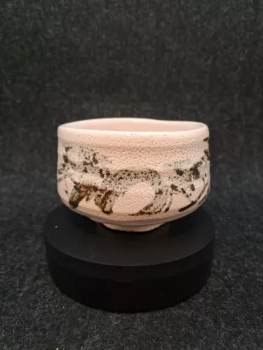Exclusive Japanese Tea Bowl Chawan Komogai-nari Japan Original Box