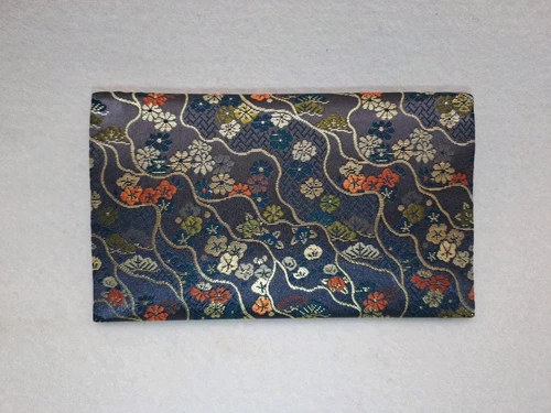Japanese Pouch Fabric Fukusa Basami Original Tea Ceremony Sado Silk Handmade